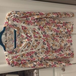 Loft Floral blouse